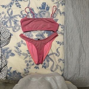Triangl Swimwear Shimmering Pink Bikini